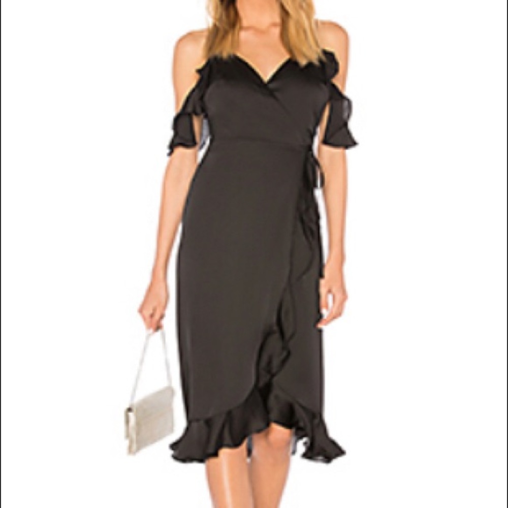 Lovers + Friends Gigi Wrap Dress Size L